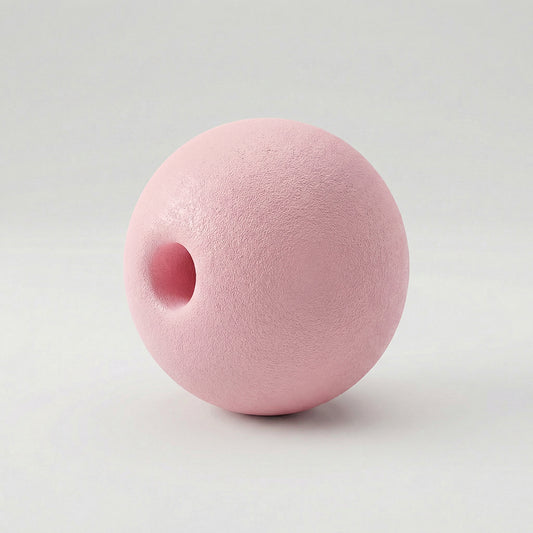Bola de Neopreno Rosado Bebé / Bola Lisa