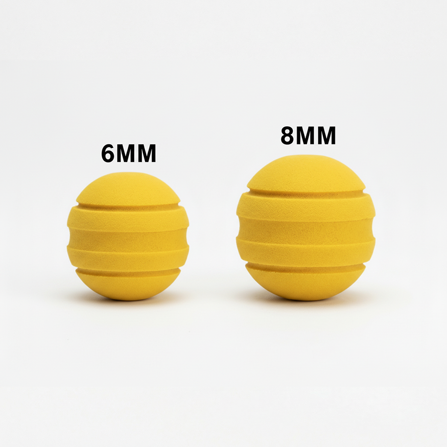 Bola Neopreno Amarillo Bandera 1.5 Dos Rayas