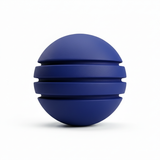 Bola de Neopreno Azul Rey Rayada
