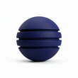 Bola de Neopreno Azul Tommy Rayada