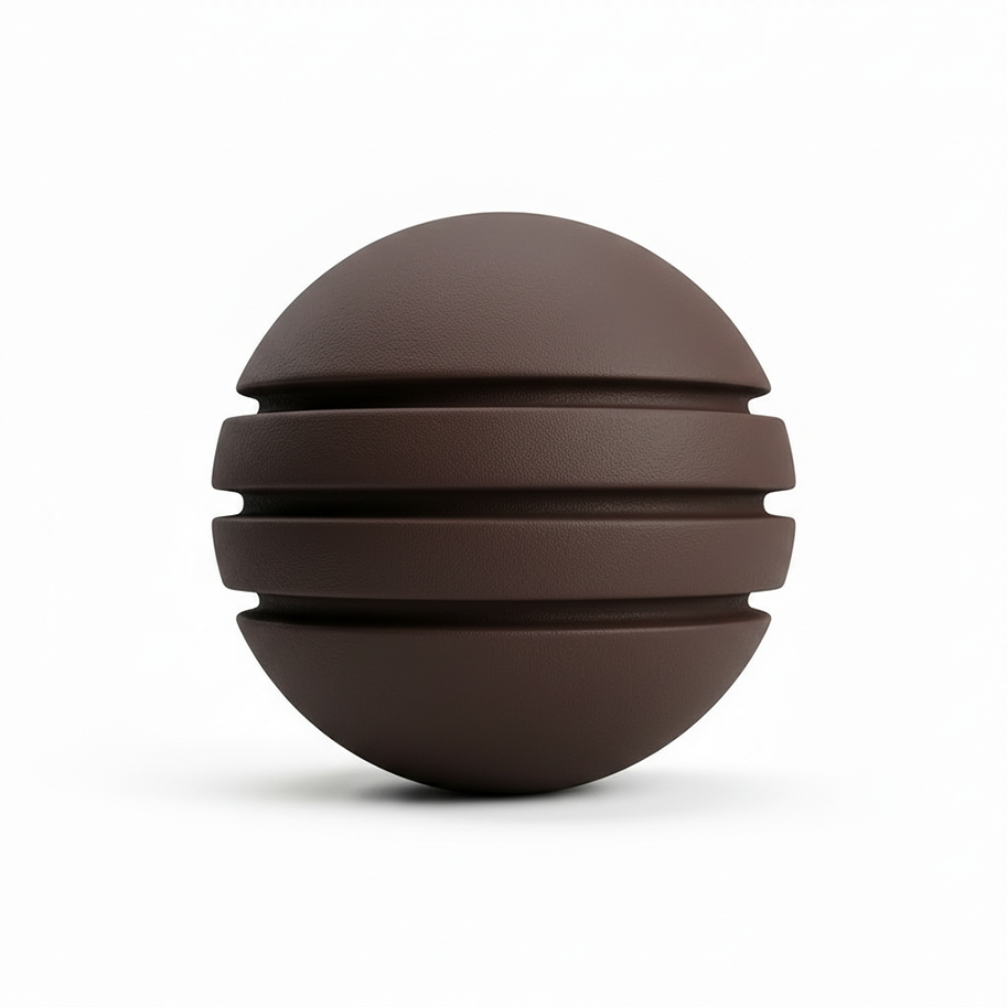 Bola de Neopreno Café Rayada