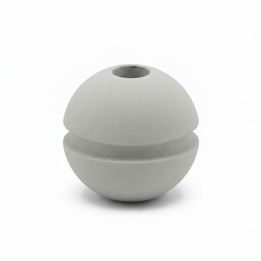 Bola Neopreno Gris Claro 1.5 Liso