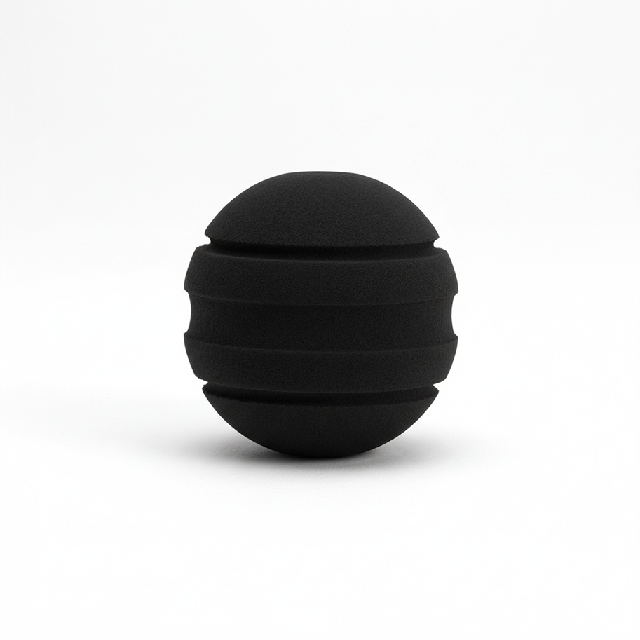 Bola Neopreno Negro 1.5 Dos Rayas