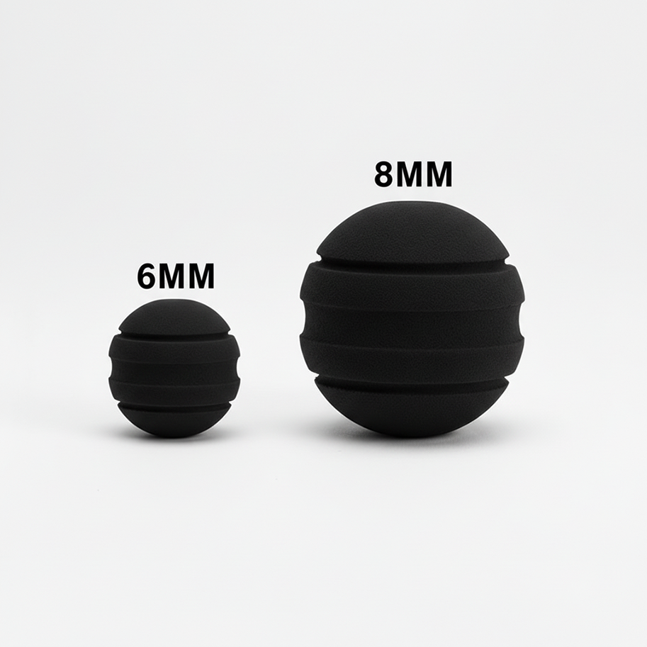 Bola Neopreno Negro 1.5 Dos Rayas