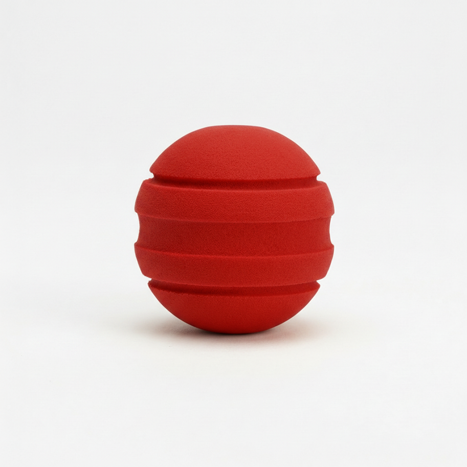 Bola Neopreno Rojo 1.5 Dos Rayas