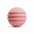 Bola de Neopreno Rosado Bebé Rayada