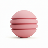 Bola de Neopreno Rosado Bebé Rayada