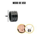 Ceramica Para Dije BV 13mm Negra