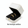 Estuche De Lujo CT Blanco Para Argollas N041