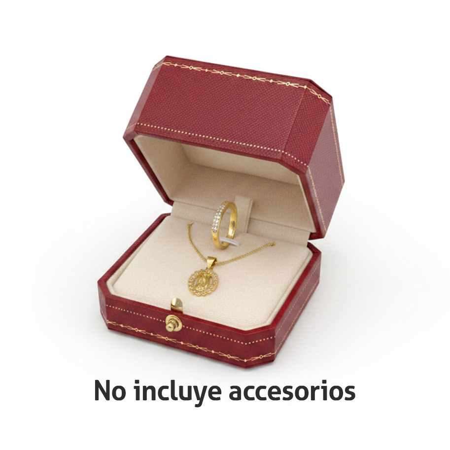Estuche De Lujo CT Rojo Para Juego N039