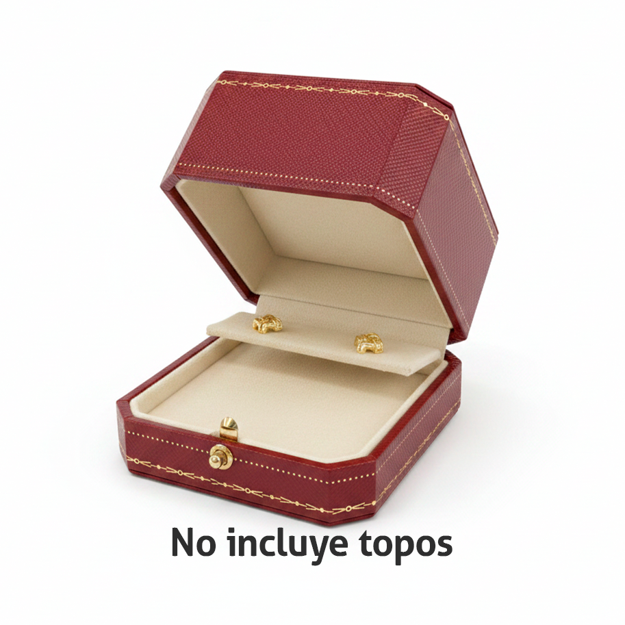 Estuche De Lujo CT Rojo Para Topos N037