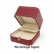 Estuche De Lujo CT Rojo Para Topos N037