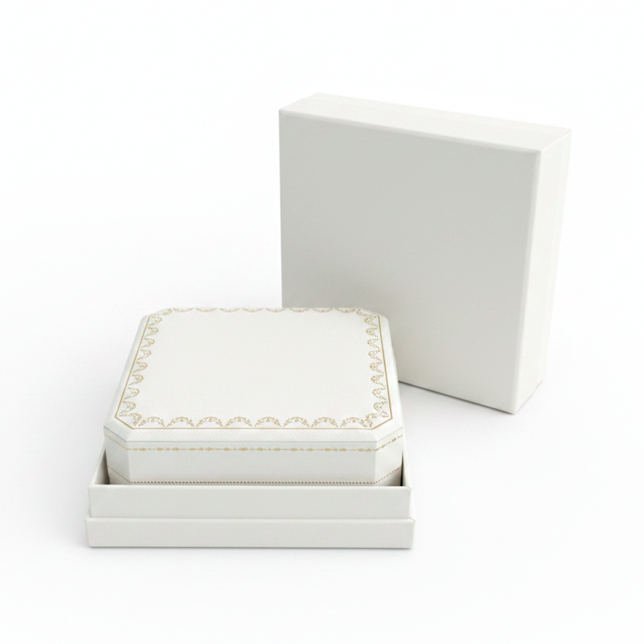 Estuche De Lujo Mediano CT Blanco Para Juego N054