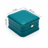 Estuche De Lujo Verde Argollas N08