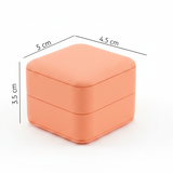 Estuche Dije y Topos Naranja N020