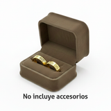 Estuche Dos Argollas Café N031