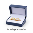 Estuche Para 2 Argollas Azul Oscuro N049