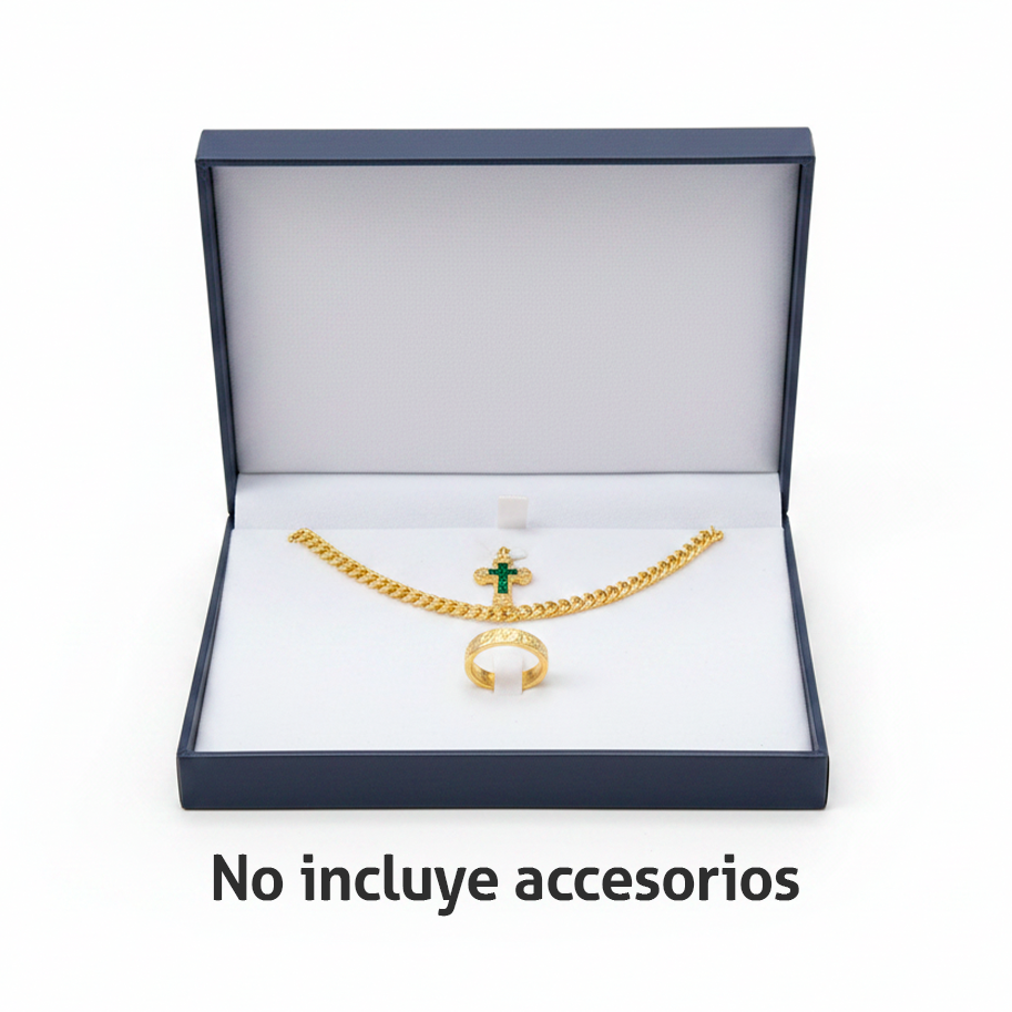 Estuche Para Aderezo Azul Oscuro N050