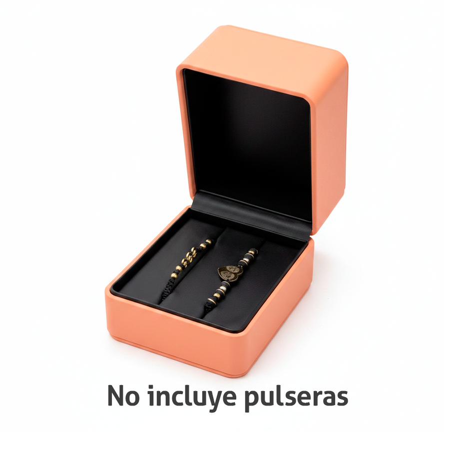 Estuche Para Brazaletes Naranja N022