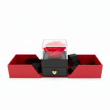 Estuche Para Solitario De Lujo Con Rosa N025