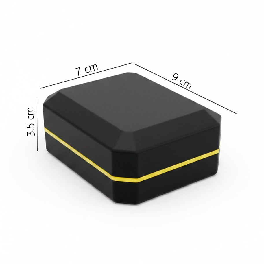 Estuche Premium Multifunción Negro Con Luz Led