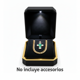 Estuche Premium Multifunción Negro Con Luz Led