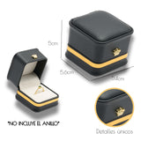Estuche Negro Anillo