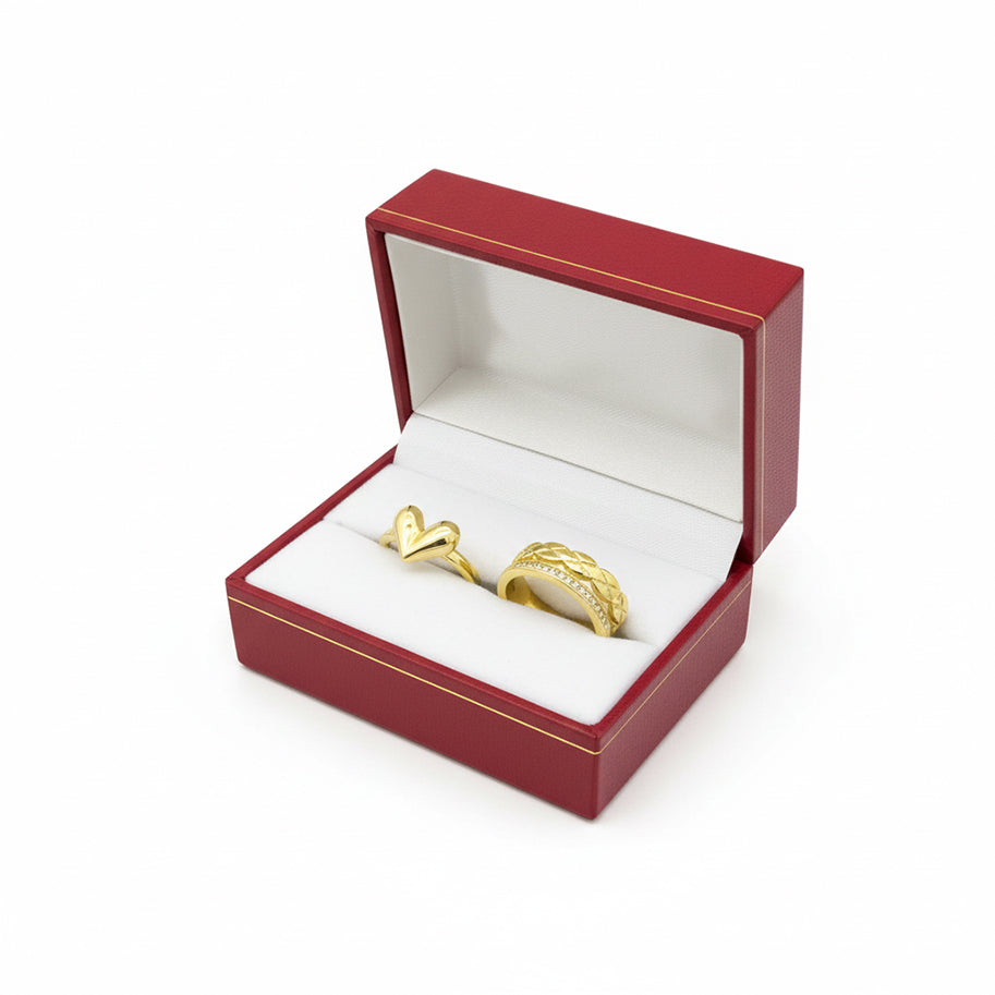 Estuche Cartier Doble Argolla