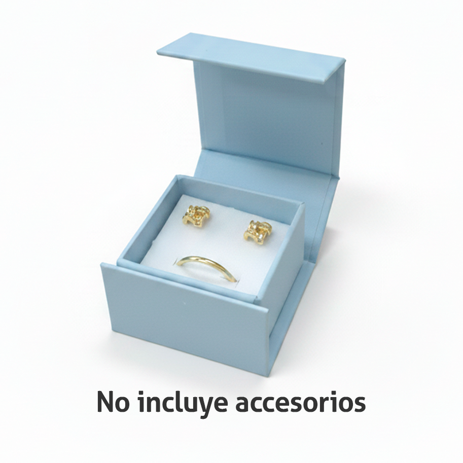 Estuche con Imán Pequeño Azul N065