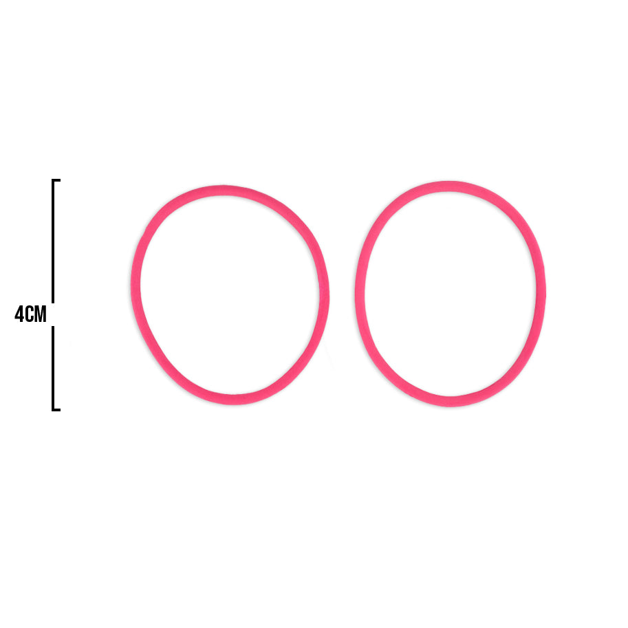 Oring Por Par Delgado Fucsia