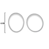 Oring Por Par Delgado Gris