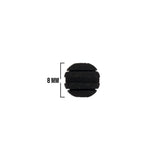 Bola Neopreno Negro 1.5 Dos Rayas