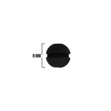 Bola Neopreno Negro 1.5 Liso