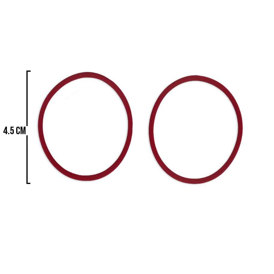 Oring Por Par Delgado Rojo