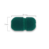 Neopreno Tambor Rayado Verde Oscuro 1 Linea