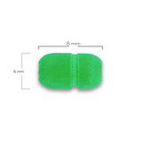 Neopreno Tambor Rayado Verde Neón 1 Linea