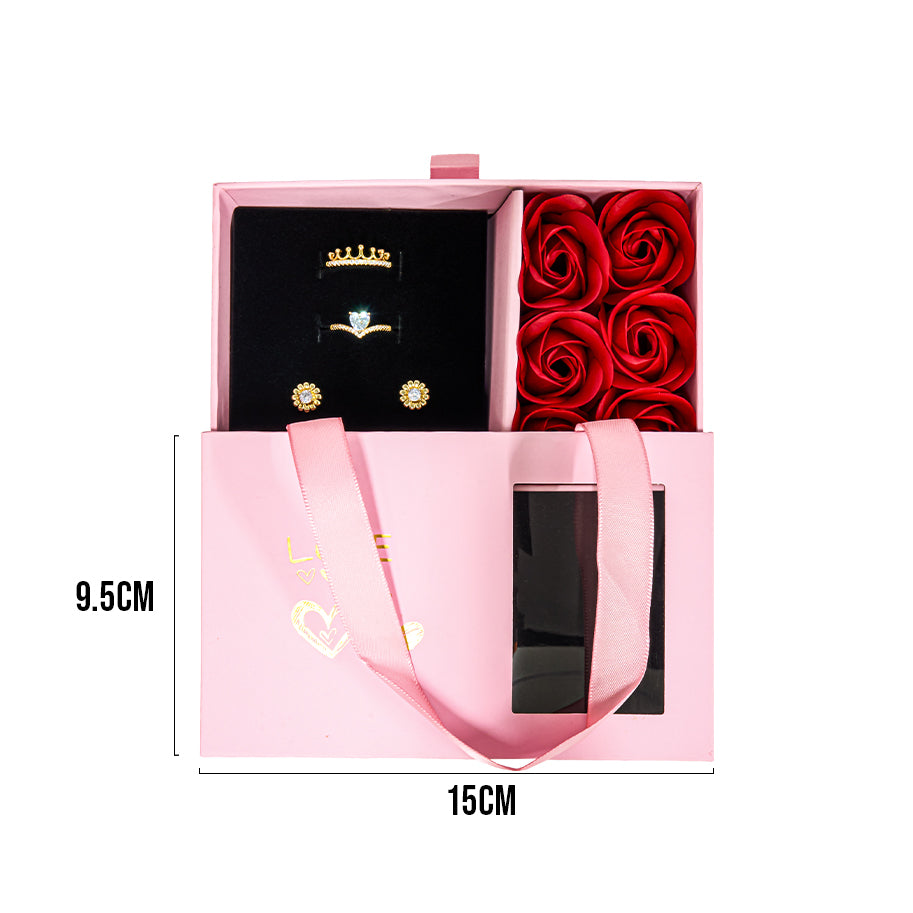 Estuche Deluxe Rosas