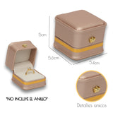 Estuche Palo de Rosa Anillo